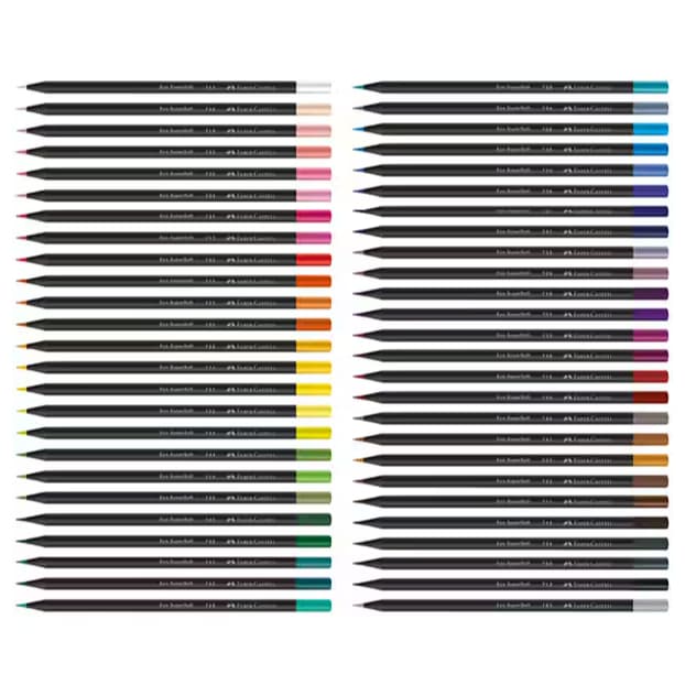 Kit Lápis de Cor SuperSoft Unidades Avulsa Faber-Castell (Você Deve Entrar no Chat Antes da Compra)