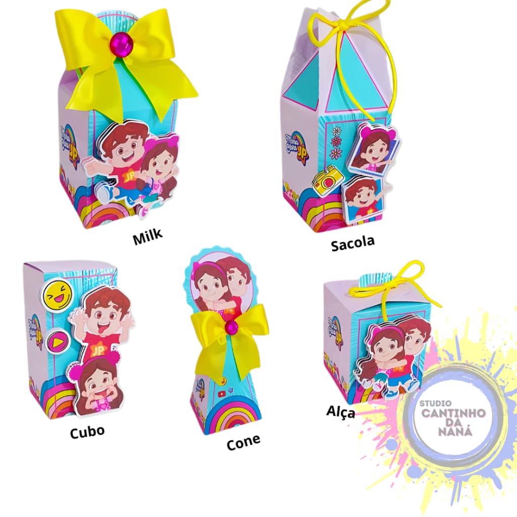 Kit Festa Personalizados Maria Clara e JP PEGUE E MONTE kit  lembrancinhas