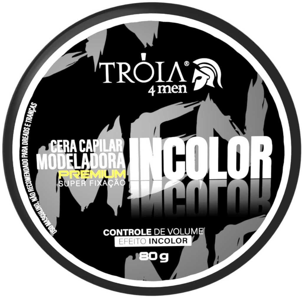 Pomada Modeladora Premium Incolor Controle De Volume Tróia