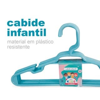Cabide Infantil Plástico Bebê Roupas Organização Escolha o sua