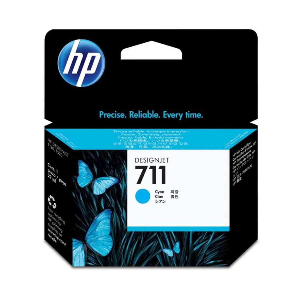 CARTUCHO DE TINTA HP CZ130AB 711 CIANO (29 ml)