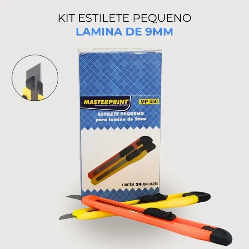 ESTILETE PEQUENO P/LAMINA 9mm MP450