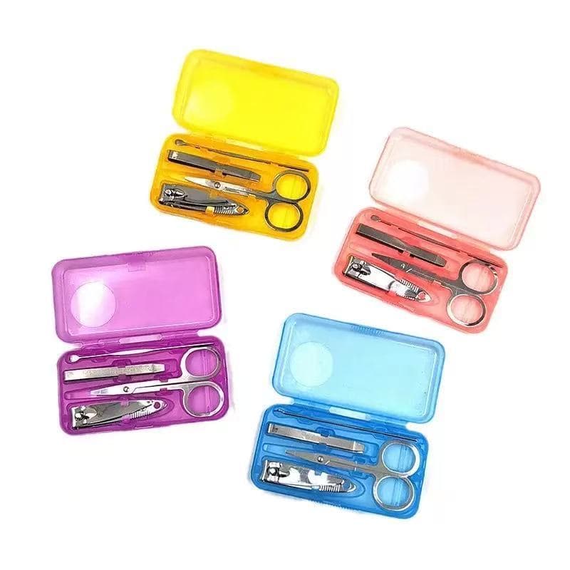 Conjunto de manicure 4 em 1 Conjunto de pedicure  com lixa