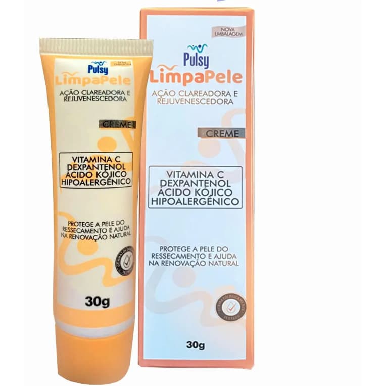 LimpaPele creme 30g - Pulsy