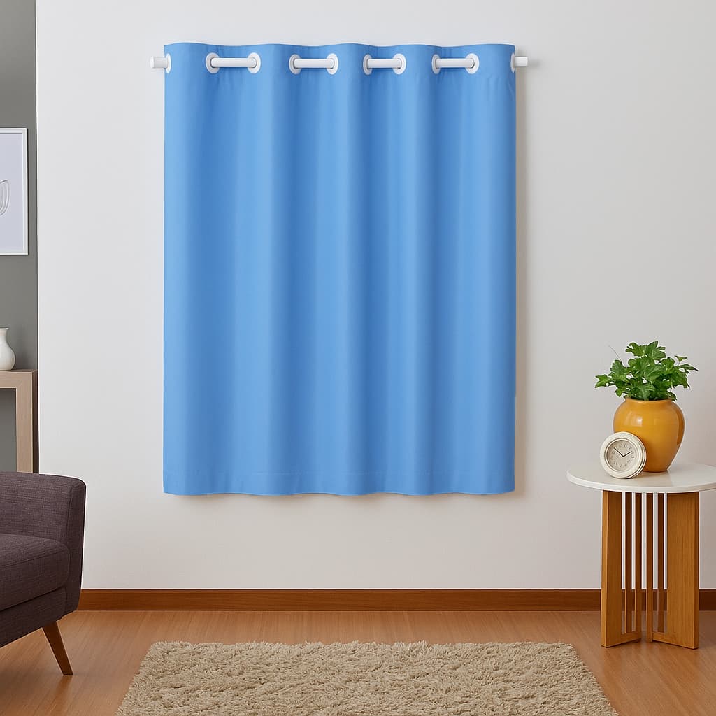 Cortina Blackout Corta Luz 1,10 X 1,30 Antimofo Sala Quarto Banheiro