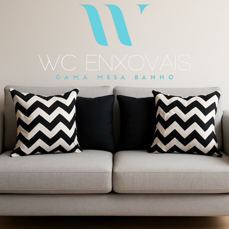 kit C/4 Capas de almofadas com zíper 45x45 , decorativas para decoração de sua casa