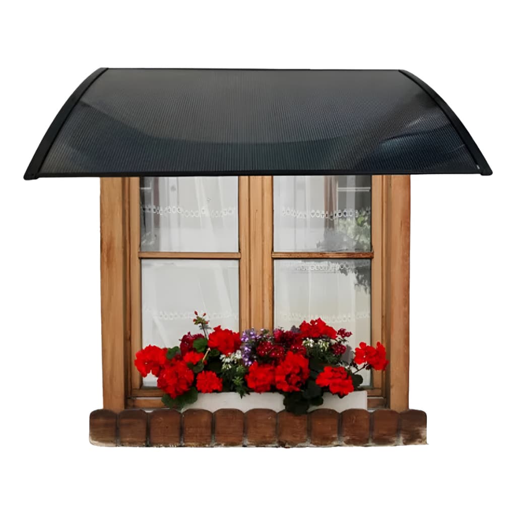 Toldo Policarbonato 100X70CM Branco e Translucido