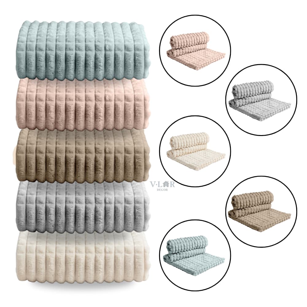Cobertor Manta Mantinha Para Bebê Canelada Infantil Coberta Menina Menino Berço Toque Macio Soft