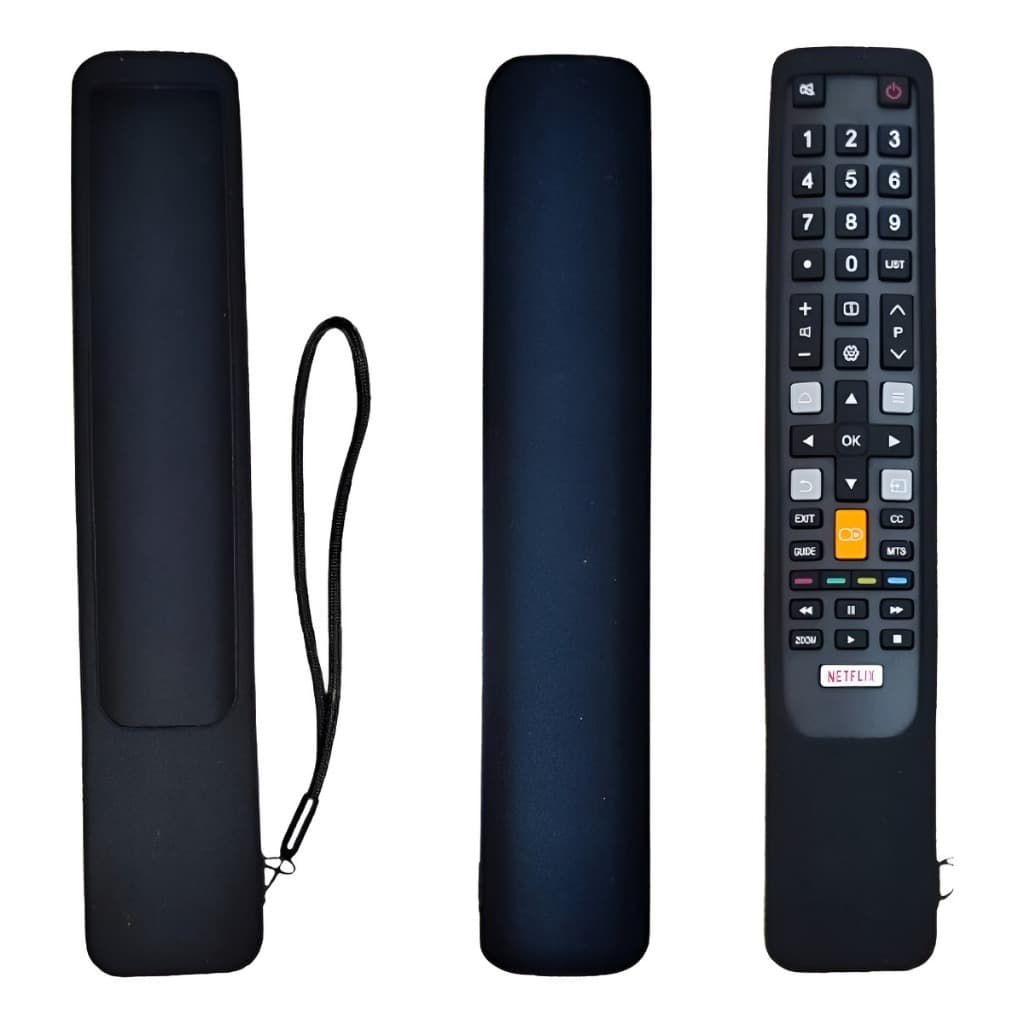 Capinha Silicone Para Controle Remoto Semp Toshiba Tcl Led L55s4900fs / Rc802n