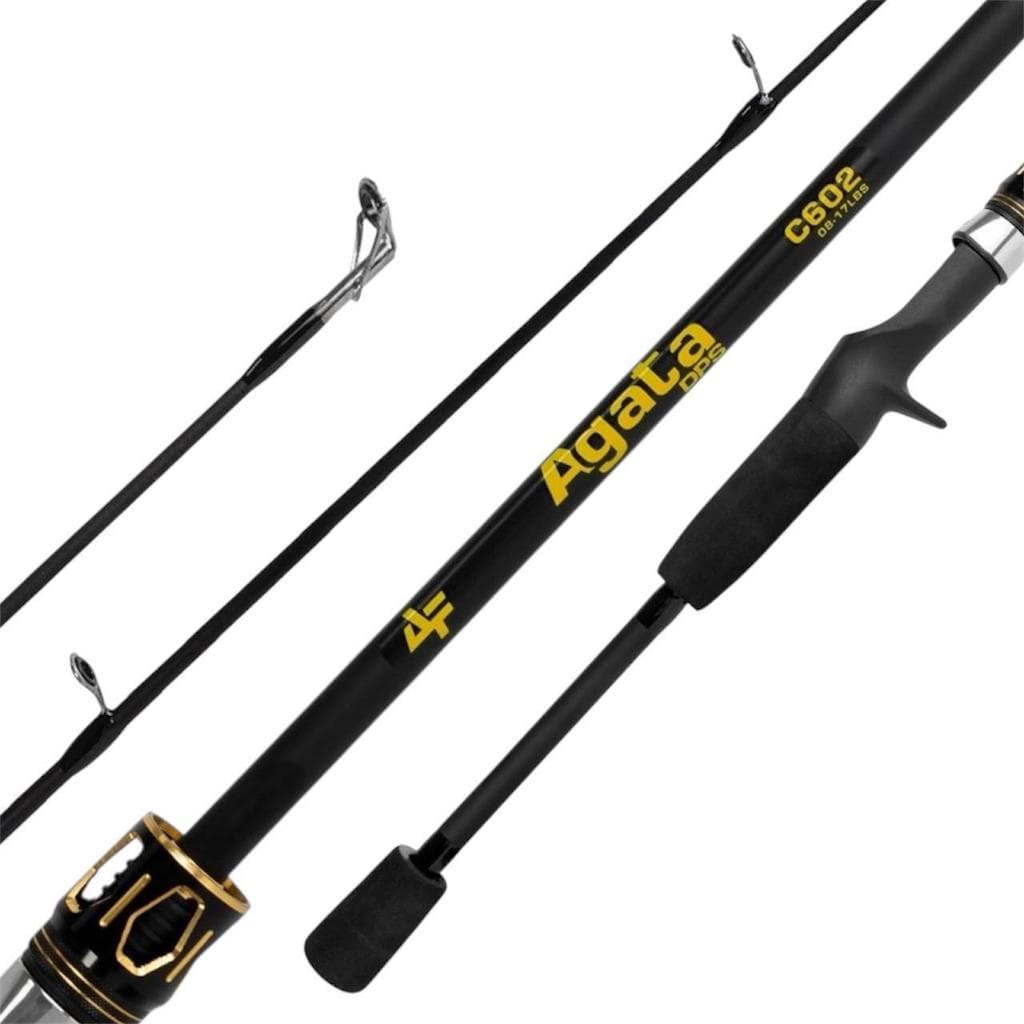 Vara P/Carretilha Agata 1,80m/1,68m 8-17lbs 2p Albatroz