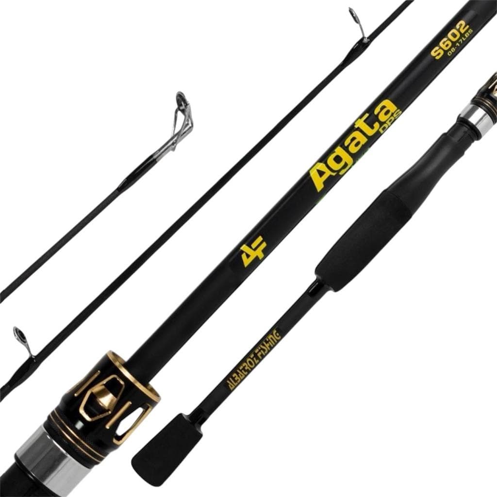 Vara P/Molinete Agata 1,80m/1,68m 8-17lbs 2p Albatroz