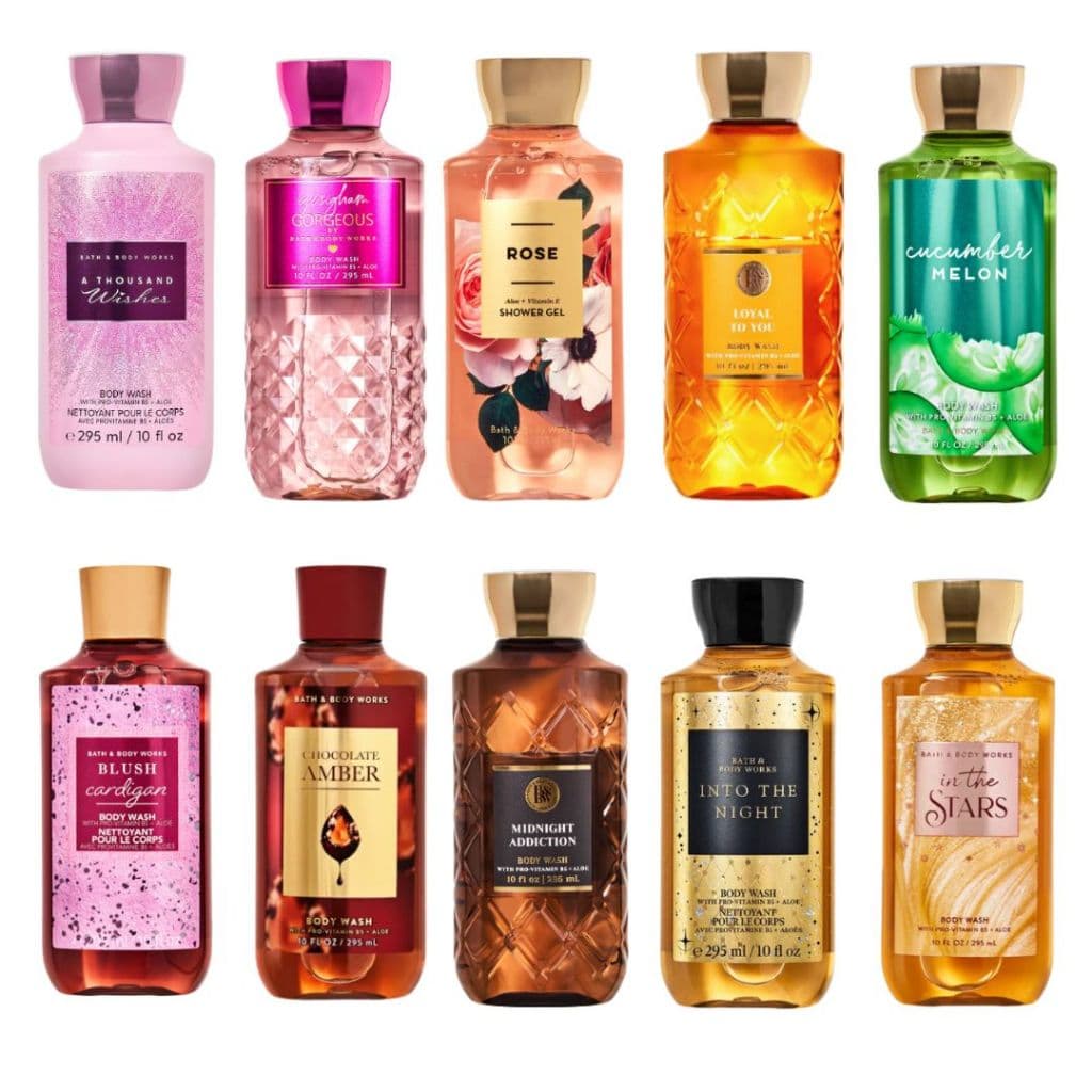 Bath & Body Works - Shower Gel  e Sabonete Liquido Espumante 295ml