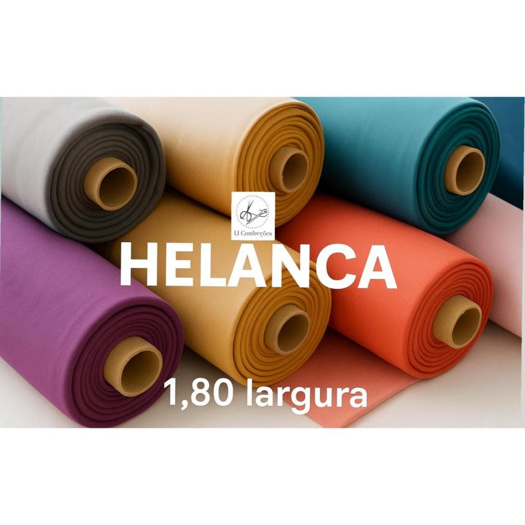 Tecido Helanca KIT 5, 7 e 10 Metros Cacharrel 1,80 largura 100% poliester