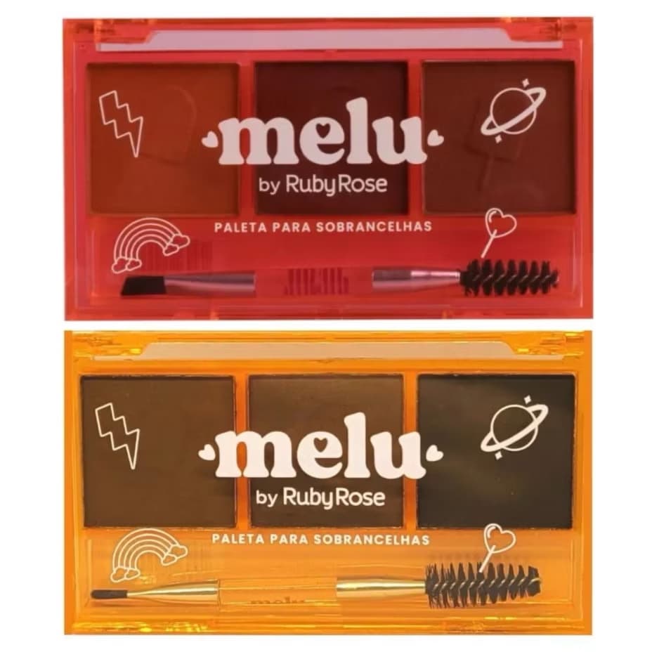 Paleta de Sombra Para Sobrancelhas Melu By Ruby Rose 7g