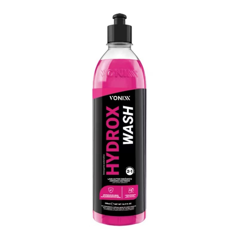 HYDROX WASH VONIXX 500ml LAVA AUTOS COM SUPER PROTEÇÃO SELANTE