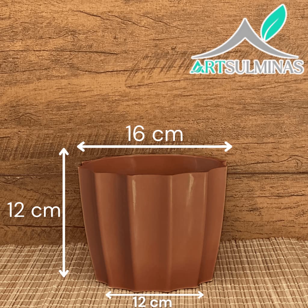 Vaso Cachepô Pequeno Moderno Decorativo para Flores e Plantas Casa Sala Escritório Estilo romano