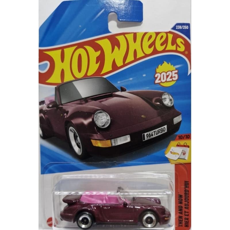 Carrinho Hotwheels PORSCHE 911 TURBO CABRIOLET