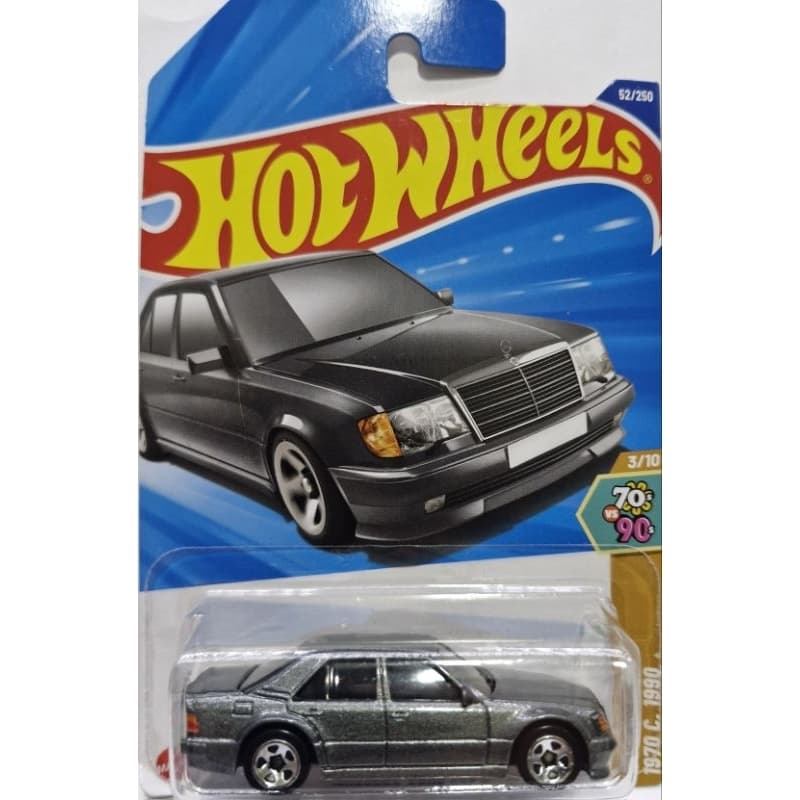 Carrinho Hotwheels MERCEDES BENZ 500 E CINZA