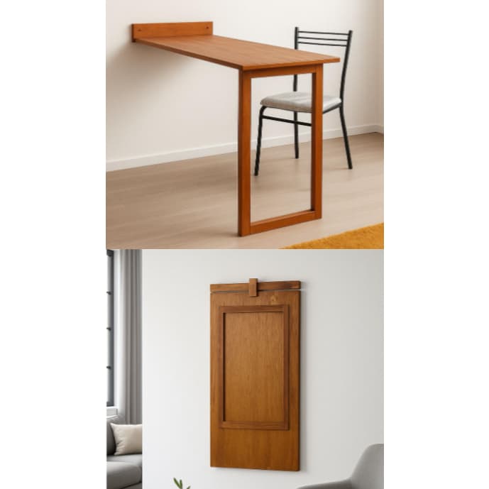mesa retrátil de parede