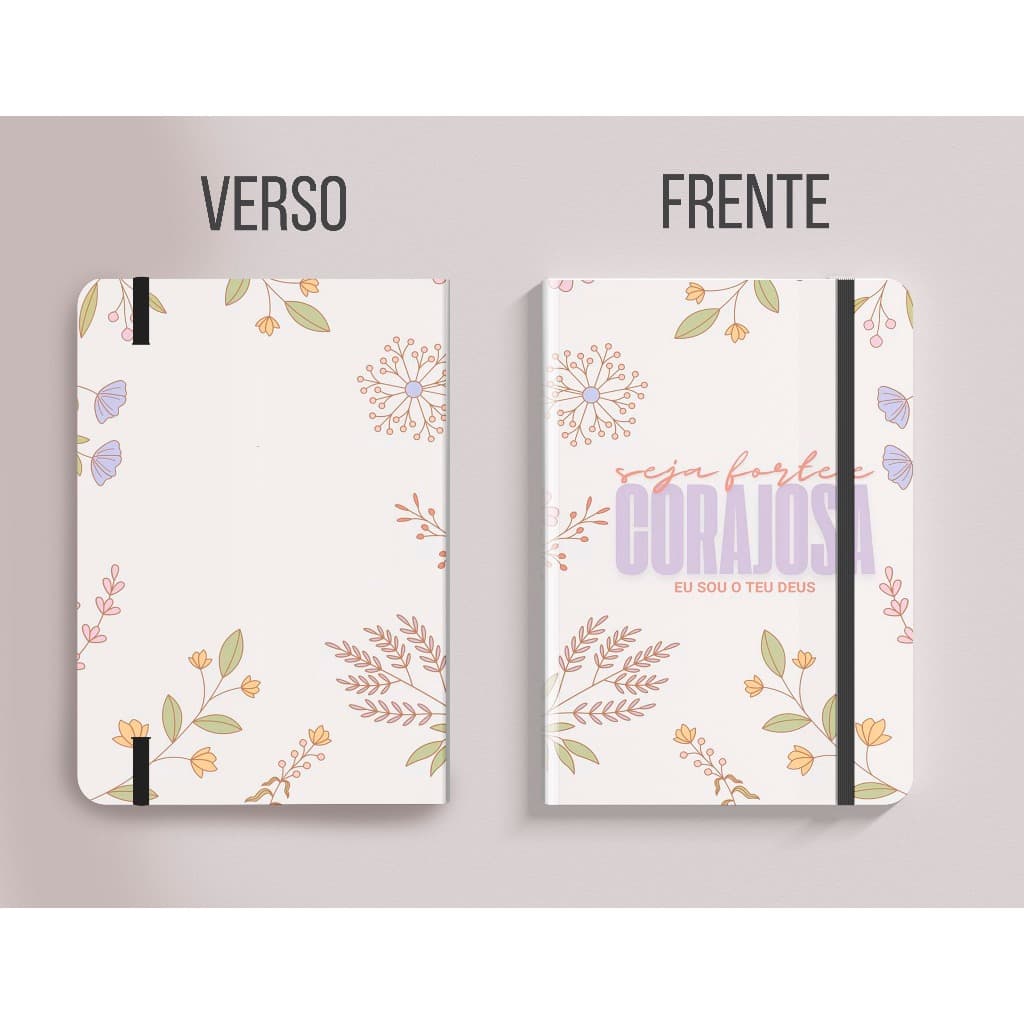 Caderno Devocional Feminino – Diário de Oração e Estudos Bíblicos 21x14 Papel Pólen 90g