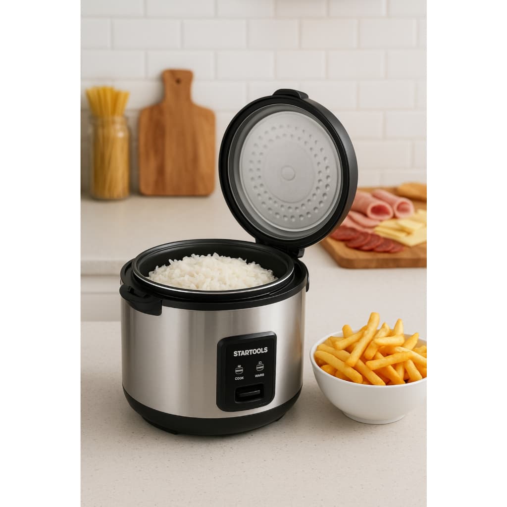 Panela de Arroz Elétrica 1 Litro 220V/127V - Preta