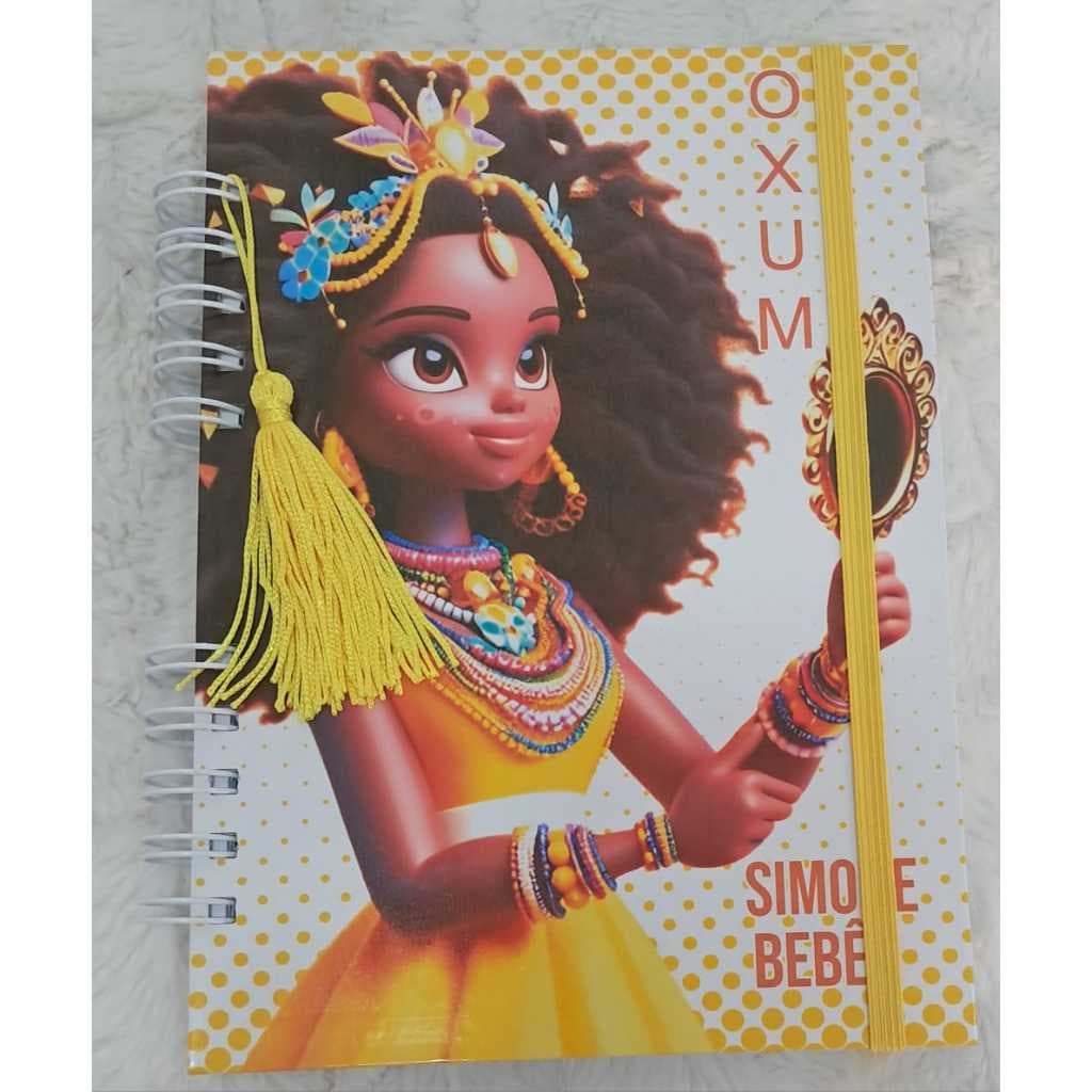Agenda de Orixás cute 2027 personalizada