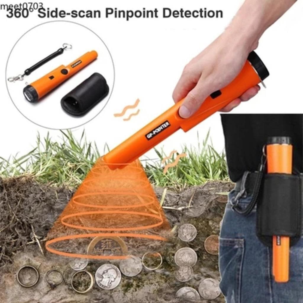 100% impermeável alta sensibilidade metal detector/ouro localizador/baixo/tesouro caçador kit