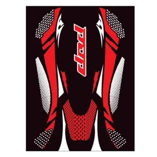 Capa de Banco Moto Honda Pop 100 110 Pintada Personalizada Relevo 3D Antiderrapante Impermeável