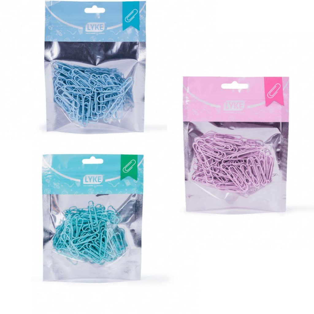 CLIPS LYKE CORES PASTEL C/100