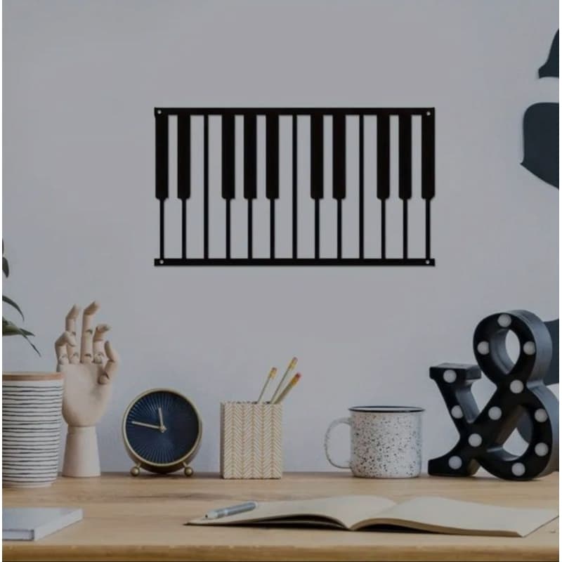 Quadro Decorativo MDF Tema Música Pra Quarto E Sala E Decoração Em Geral