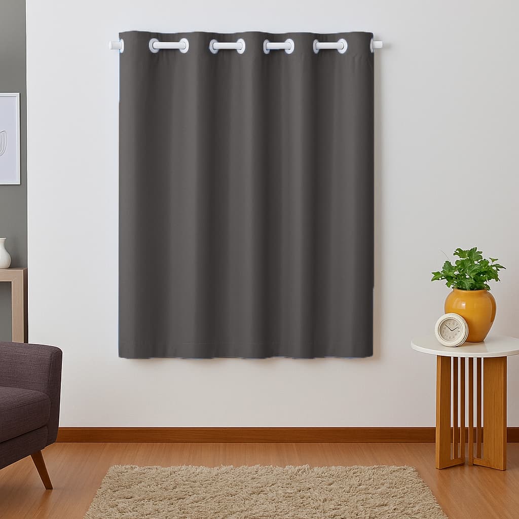 Cortina Blackout Corta Luz 1,40 X 1,80 Antimofo Sala Quarto Banheiro