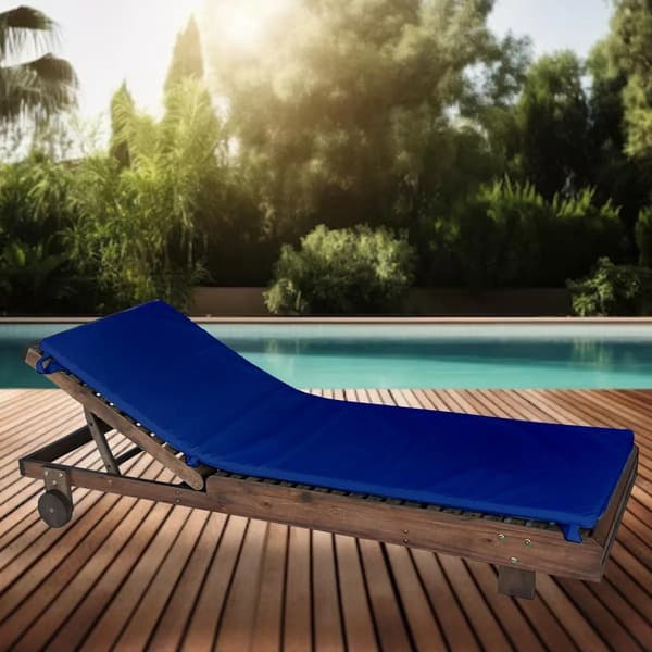 Colchonetes Almofadas Espreguiçadeira Piscina 2 Cores