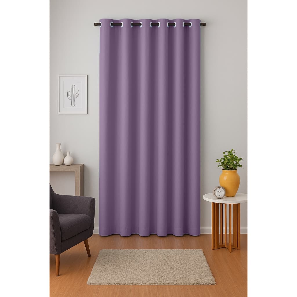 Cortina Blackout Corta Luz 1,40 X 2,00 Antimofo Sala Quarto Banheiro