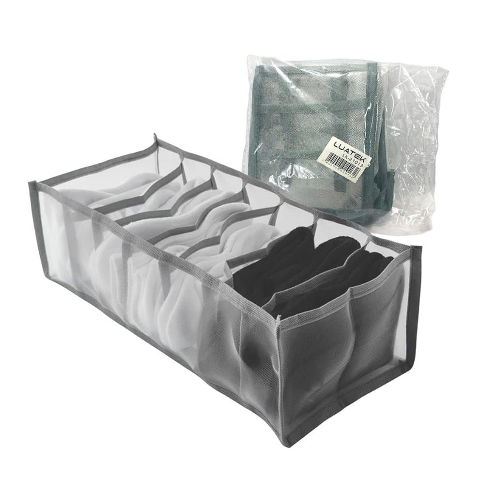Organizador de Gaverta com 7 Divisórias feito em nylon resistente guarda roupas Linha Premium