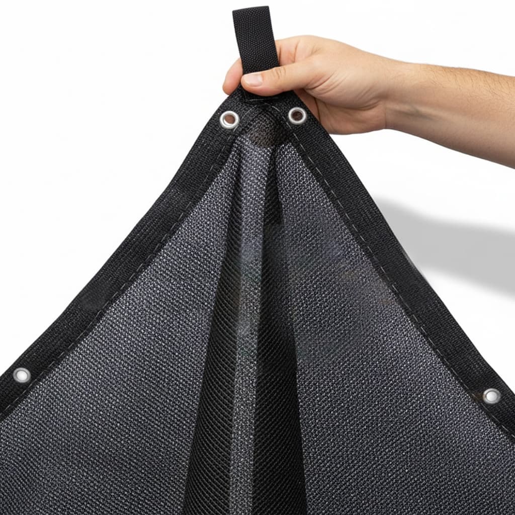 Tela Sombrite 80% Sombreamento Proteção Sol Sombra 3x2 Garagem Piscina Multi Uso Alças Permeável