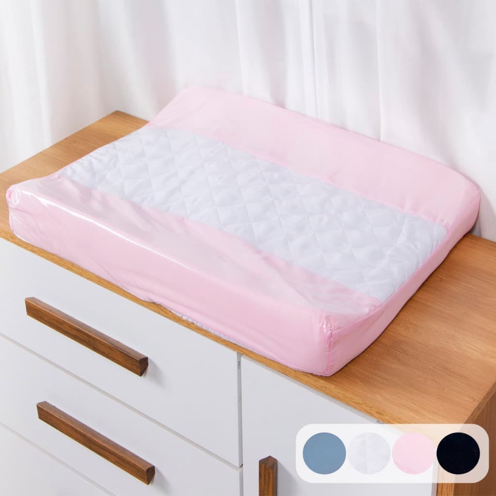 Trocador De Fraldas Anatômico  para Cômoda e Berço Menino Menina Matelado 01 Peça