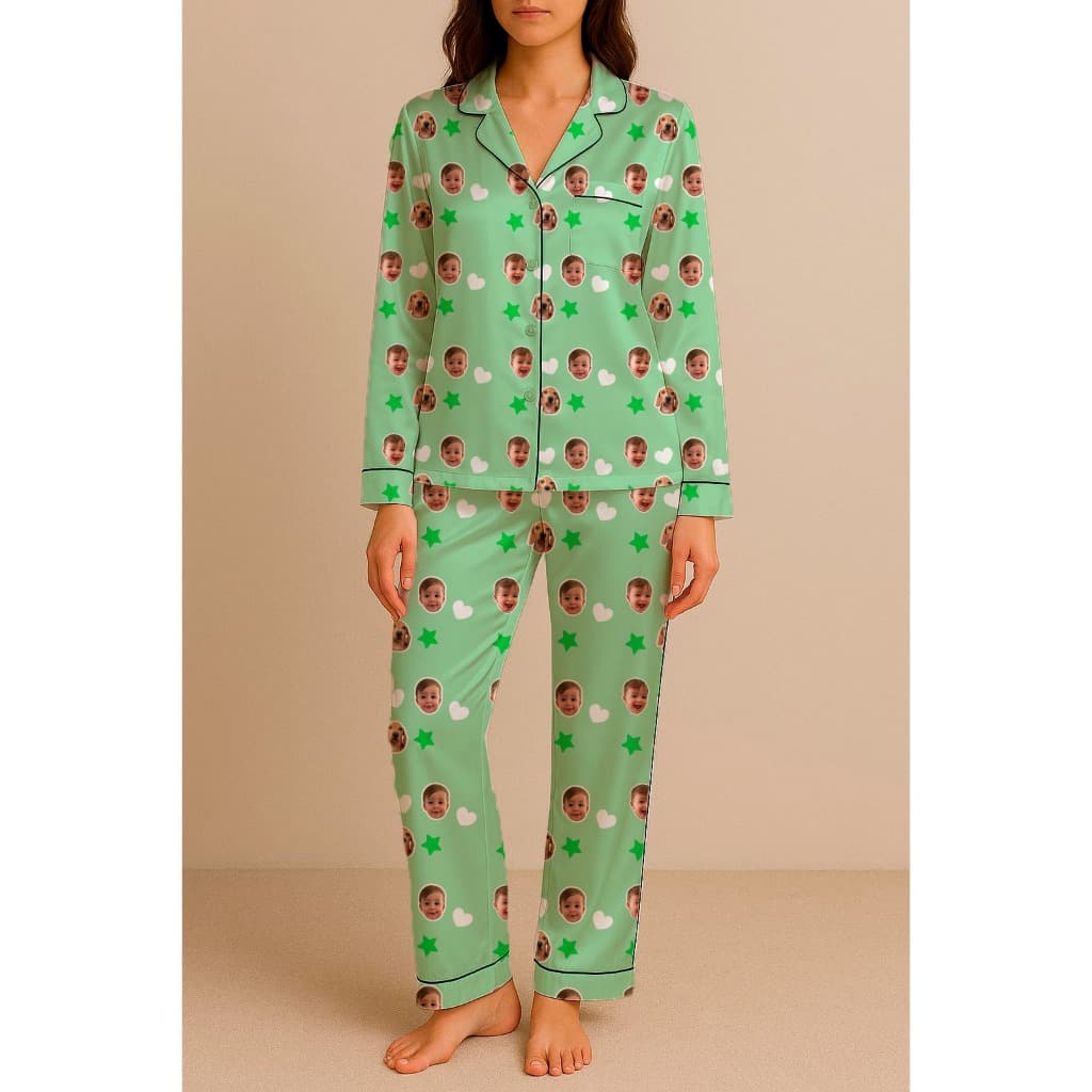 Pijama Americano de inverno Personalizado! FAZEMOS QUALQUER TEMA, PIJAMA COM FOTOS!Modelo feminino ou masculino