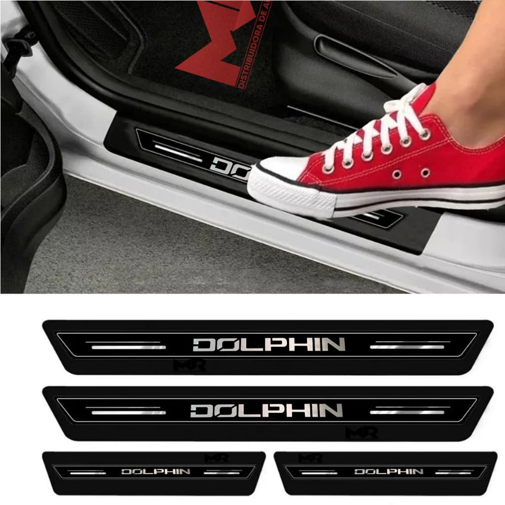Soleira Proteção Porta Resinada Black Dolphin 2025 2026