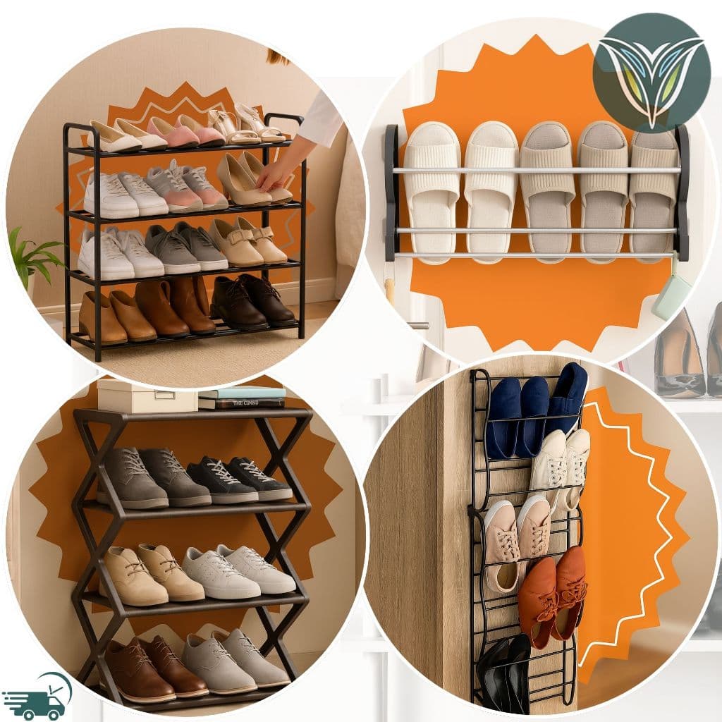 Sapateiras Vários Modelos Sapateira Multiuso Rack Estante Prateleira Desmontável Organizador Calçados Organizar Guarda