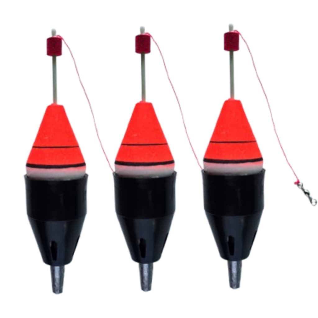 Kit C/3 Boias Cevadeira Juréia Pesca (50G / 60G / 70G)
