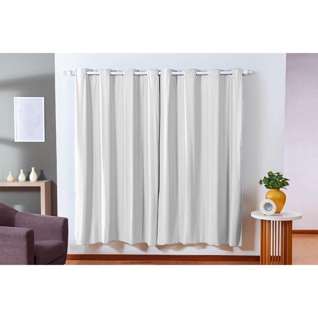 Cortina Blackout Corta Luz 2,80 X 2,50 Blecaute Antimofo Sala Quarto Cozinha Escritorio