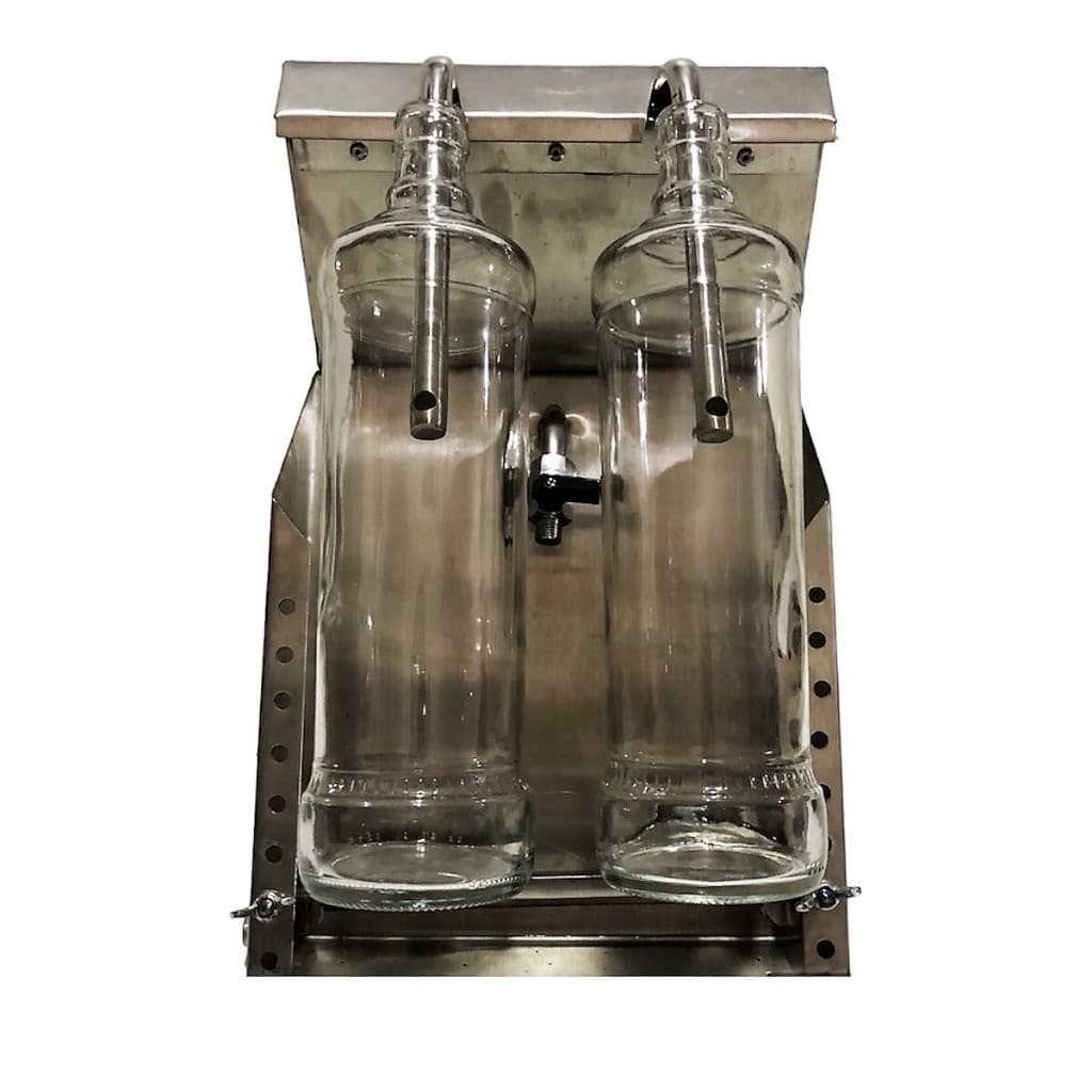 Envasadora 2 Bicos Inox Para engarrafar Cachaça