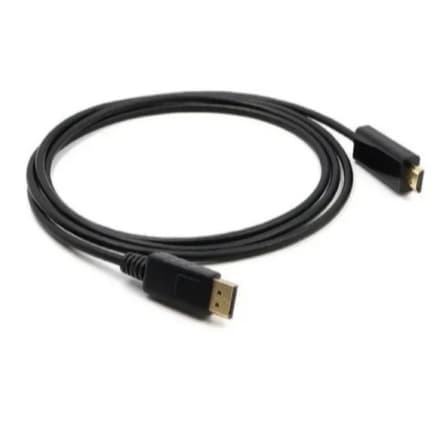 Cabo Displayport X Hdmi Tomate Mcb-021 1,8mt Preto