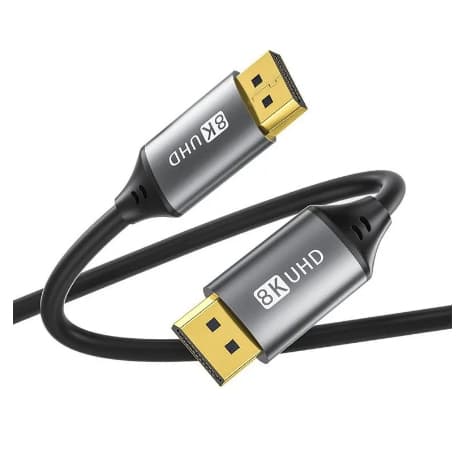 Cabo Displayport 1,4 3 Metros 8k 60hz 4k 144hz Ultra Hd