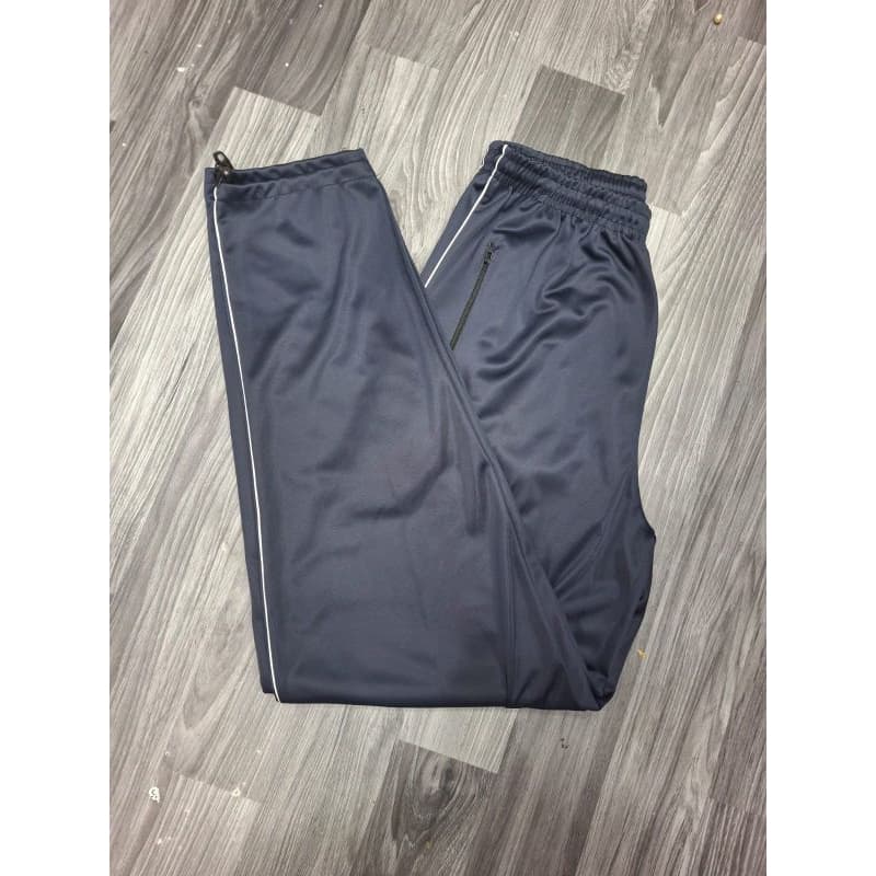 Calça chimpa listrada,flanelada por dentro.