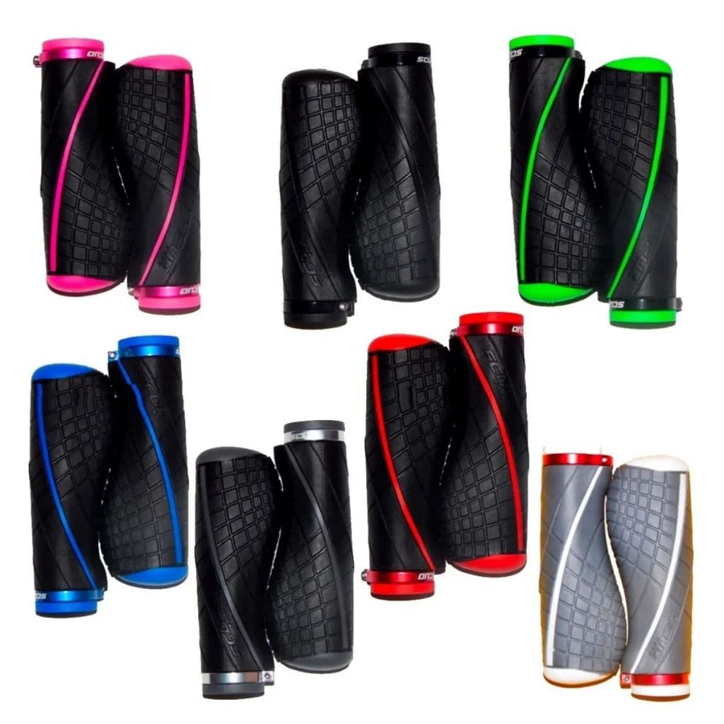 Manopla Moto Scud Concept 2 Confortável Original Todas Cores Para Motos Que Não Tenham Peso Guidão