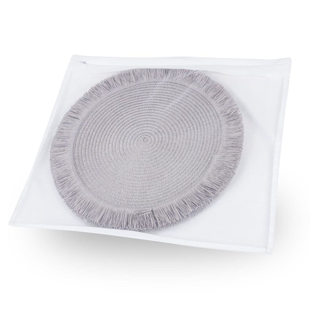 Sacos Envelopes Organizadores Alfaiataria Zíper Branco 45x45