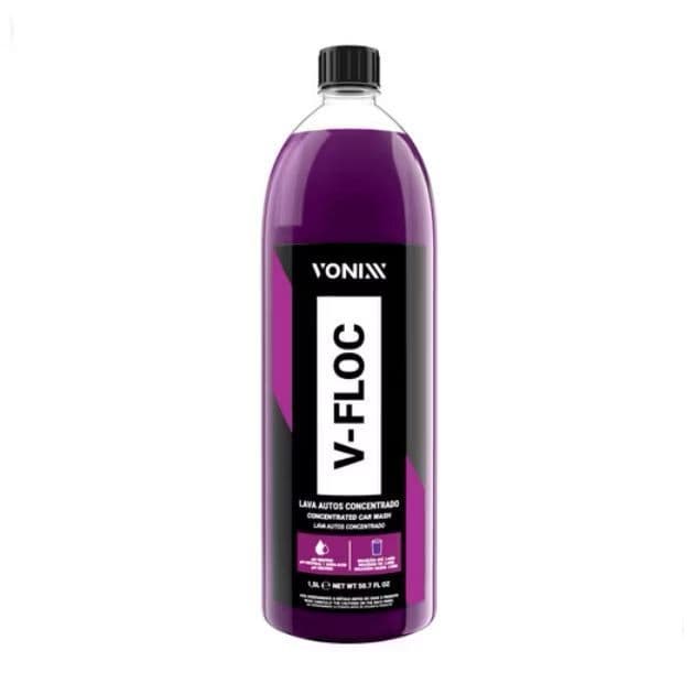 Shampoo Líquido V-floc 1,5l - Vonixx Lava Autos