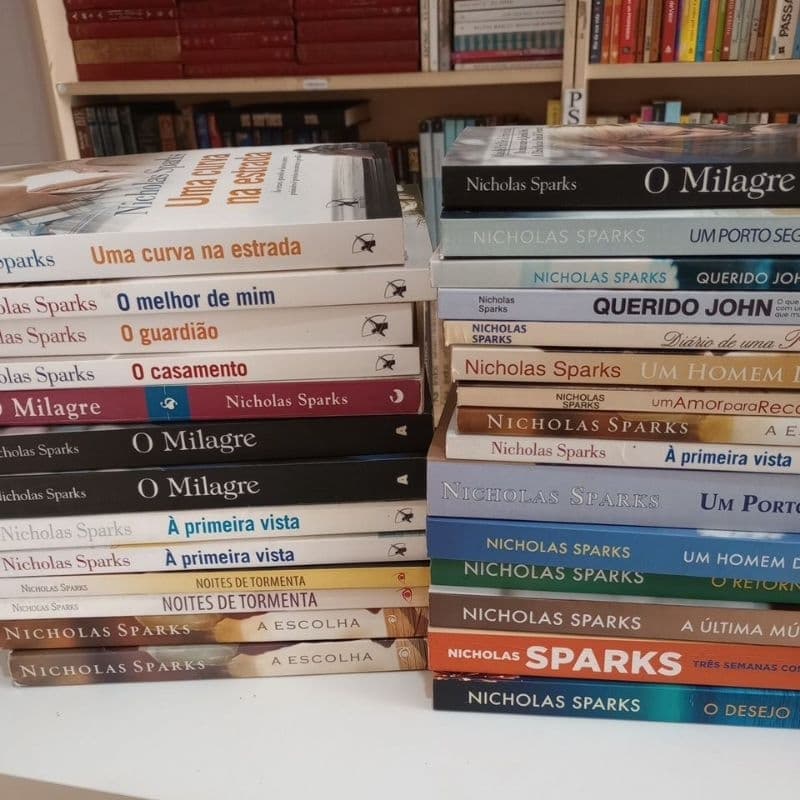 NICHOLAS SPARKS - Romances - Venda Avulsa