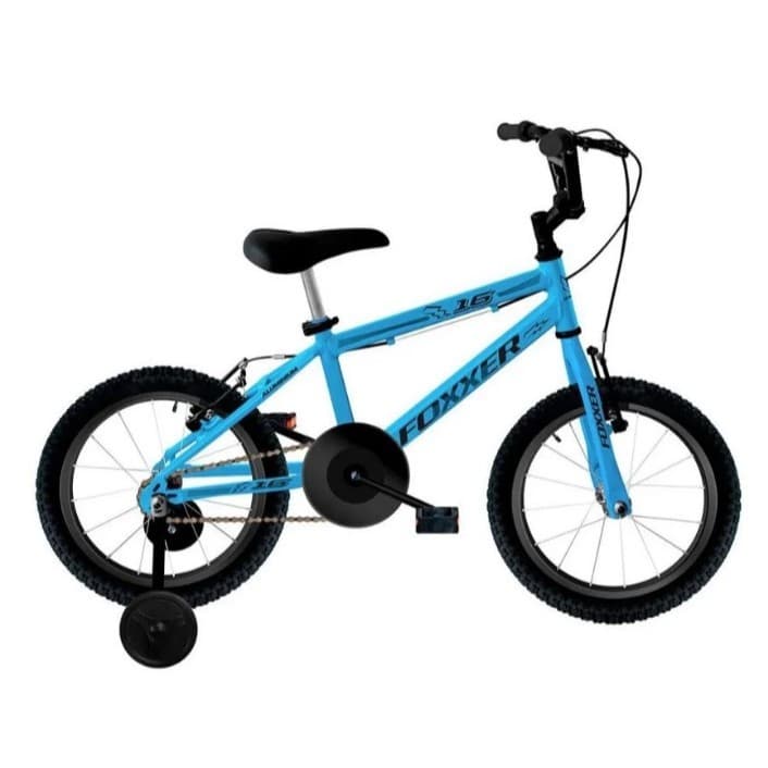 BICICLETA ARO 16 FOXXER CROSS BMX QUADRO ALUMINIO DE 4 A 8 ANOS